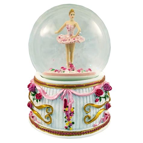 ballerina musical snow globe|ballerina snow globes pieces.